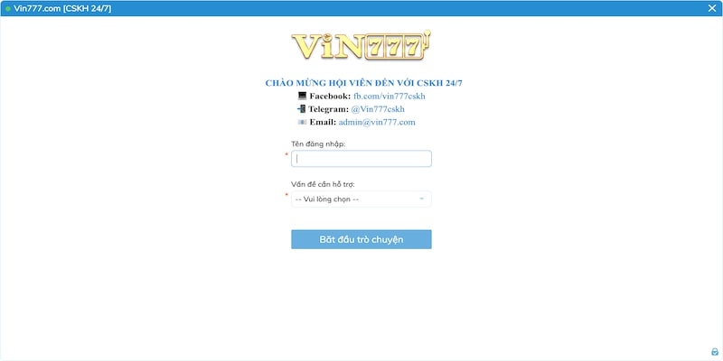 Hướng Dẫn Nạp Tiền Vin777 Nhanh & An Toàn Chỉ Trong 1 Phút Chủ động liên hệ nhân viên khi có vấn đề