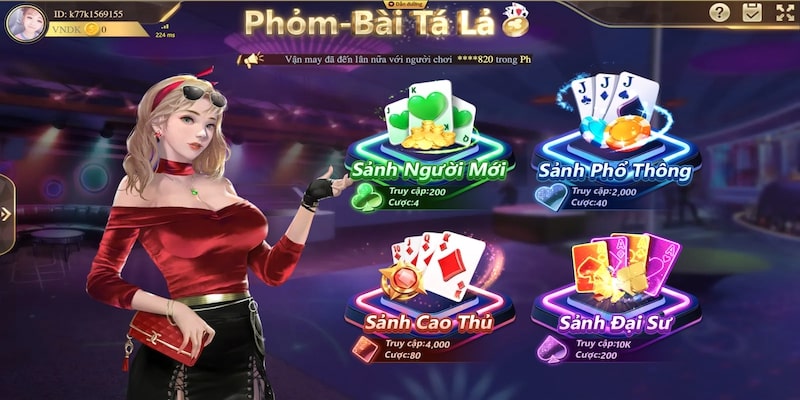 Game Bài Đổi Thưởng - Kho Game Đa Dạng, Giải Trí Đỉnh Cao Giải trí không giới hạn với phỏm tại Vin777