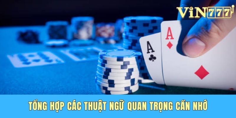 Xì Tố Vin777 – Trải Nghiệm Game Bài Đỉnh Cao Tổng hợp các thuật ngữ quan trọng cần nhớ