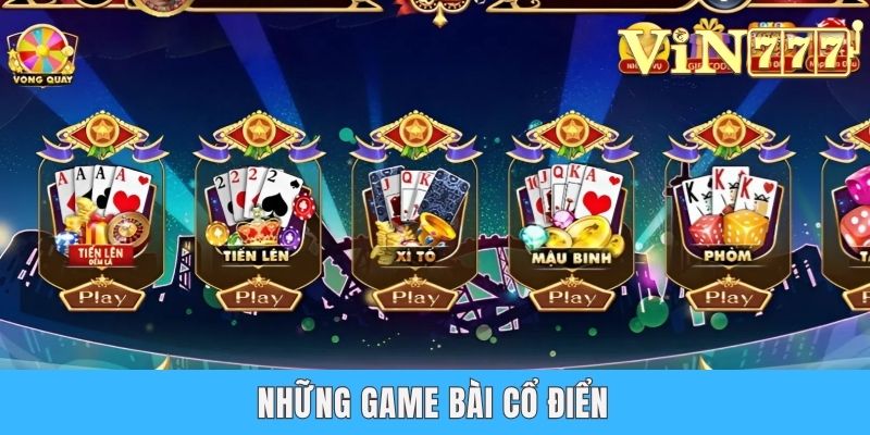 Royal Club Game Bài Đổi Thưởng - Những Trò Chơi Hấp Dẫn Những game bài cổ điển